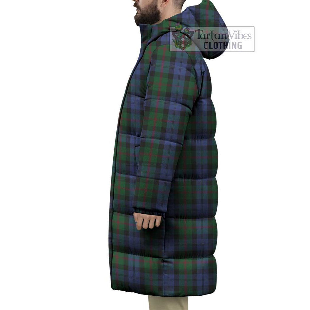 Tartan Vibes Clothing Baird Tartan Long Down Jacket