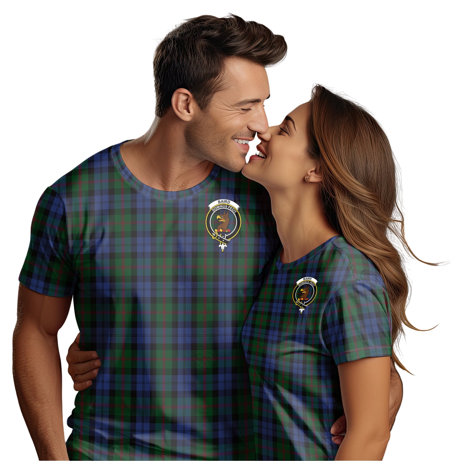 Baird Tartan T-Shirt with Family Crest - Tartan Vibes Clothing