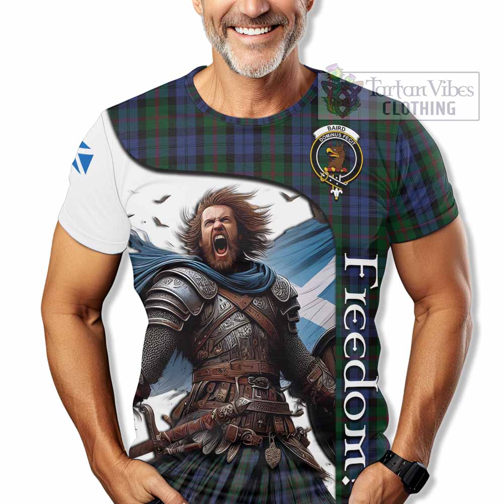 Baird Crest Tartan T-Shirt Inspired by the Freedom of Scottish Warrior