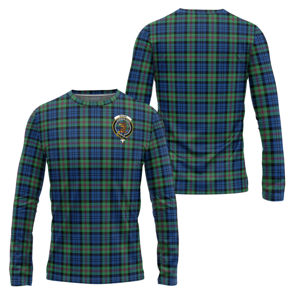 Baird Ancient Tartan Long Sleeve T-Shirt with Family Crest Unisex - Tartanvibesclothing