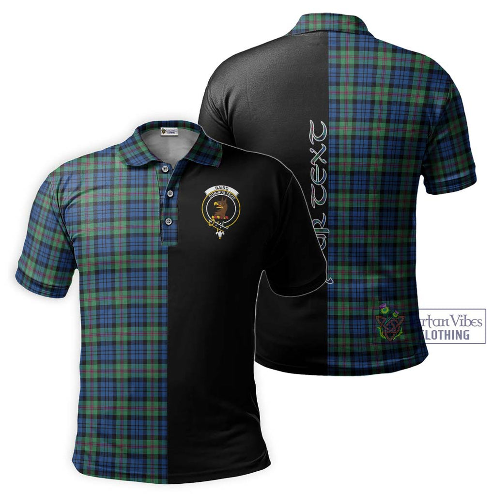 Baird Ancient Tartan Polo Shirt with Family Crest and Half Of Me Style Kid - Tartanvibesclothing Shop