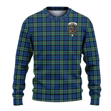 Baird Ancient Tartan Ugly Sweater with Family Crest