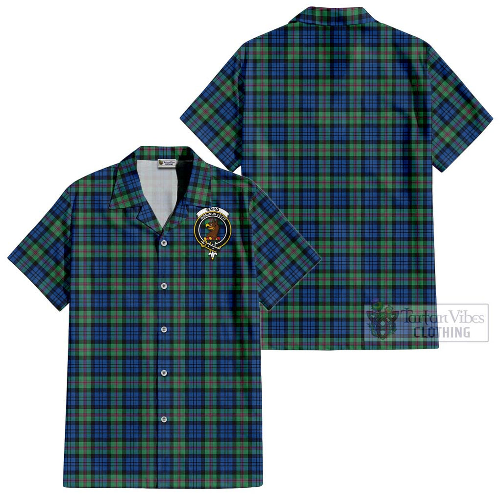 Baird Ancient Tartan Cotton Hawaiian Shirt with Family Crest Kid - Tartan Vibes Clothing