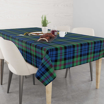 Baird Ancient Tartan Tablecloth with Family Crest