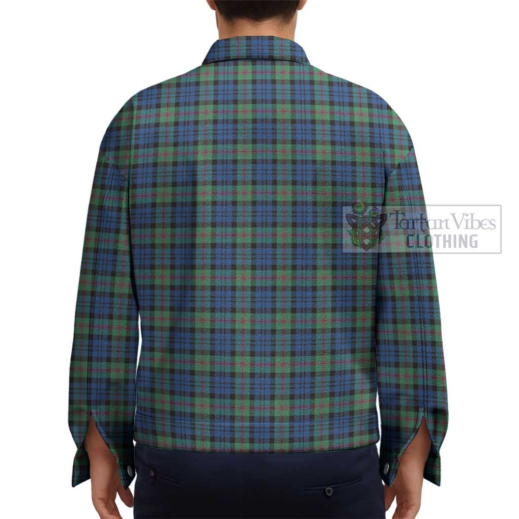 Baird Ancient Tartan Unisex Lapel Cotton Jacket - Tartan Vibes Clothing