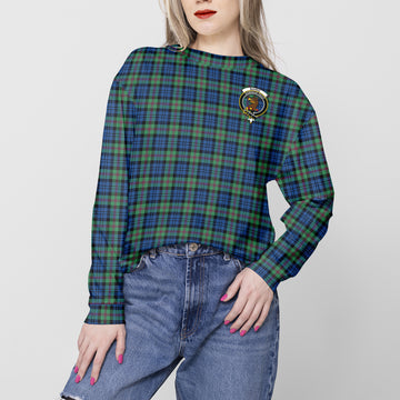 Baird Ancient Tartan Sweatshirt with Family Crest