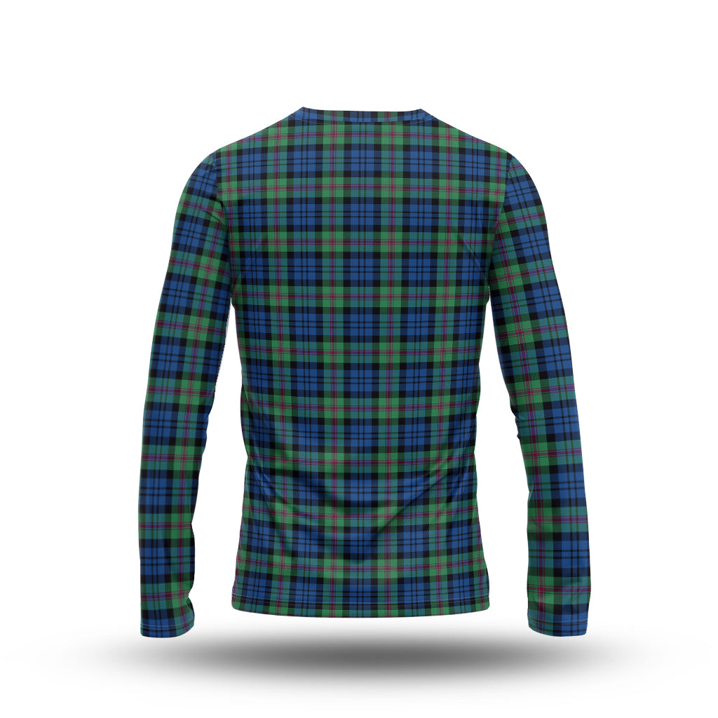 Baird Ancient Tartan Long Sleeve T-Shirt with Family Crest - Tartanvibesclothing