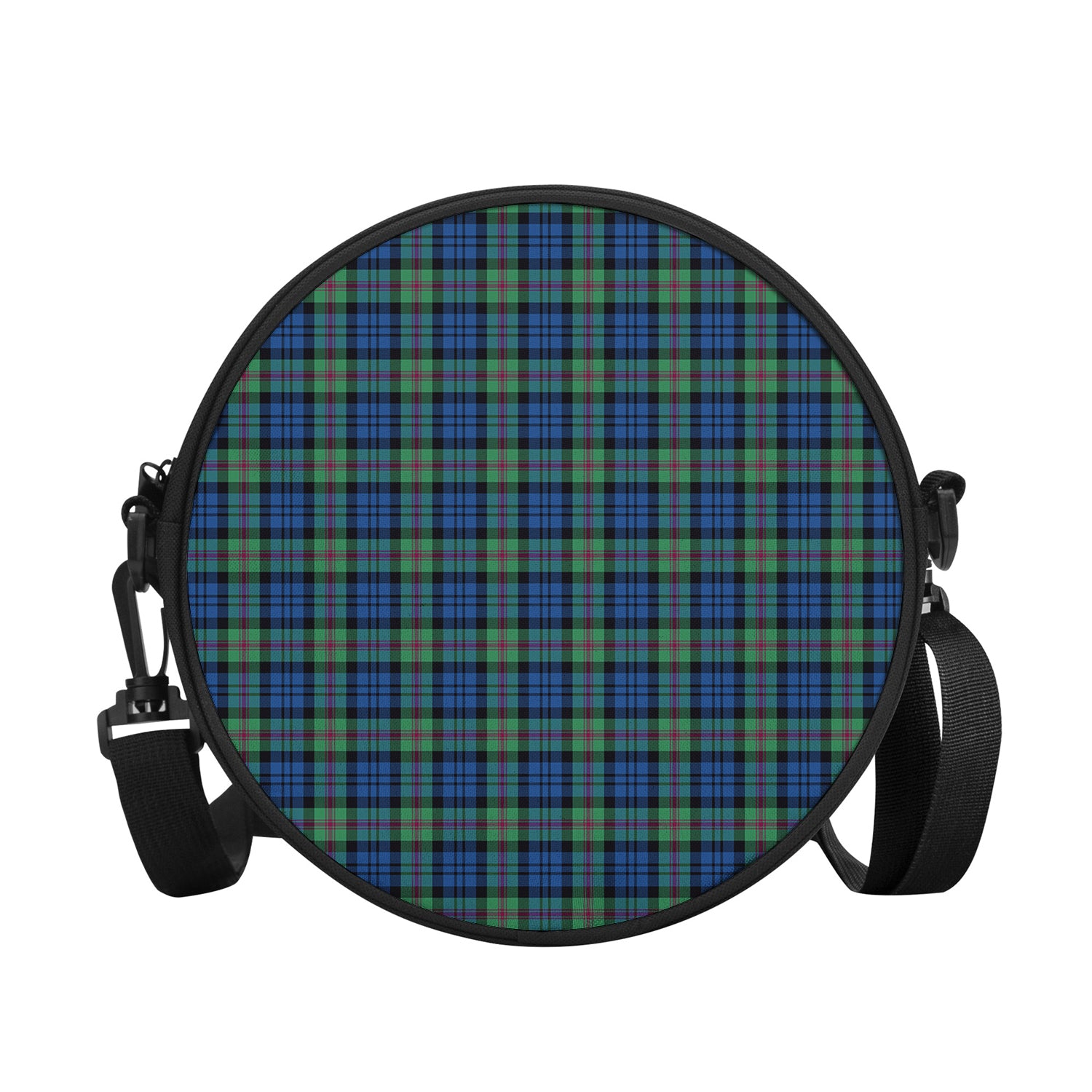 Baird Ancient Tartan Round Satchel Bags - Tartanvibesclothing