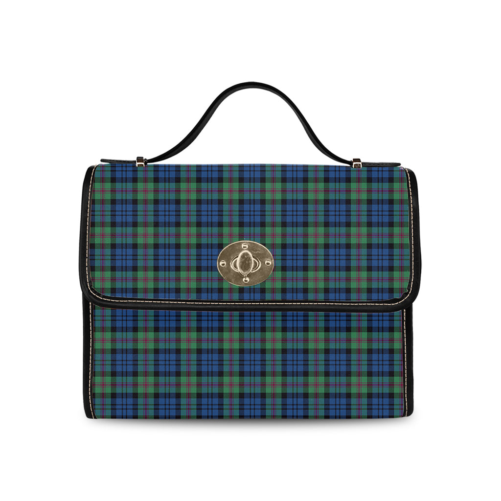 Baird Ancient Tartan Leather Strap Waterproof Canvas Bag - Tartanvibesclothing