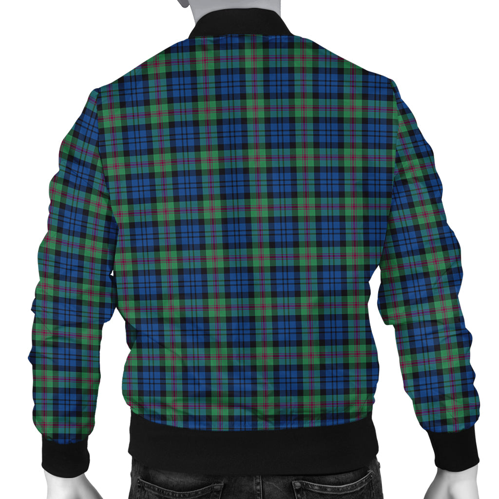 Baird Ancient Tartan Bomber Jacket with Family Crest - Tartanvibesclothing