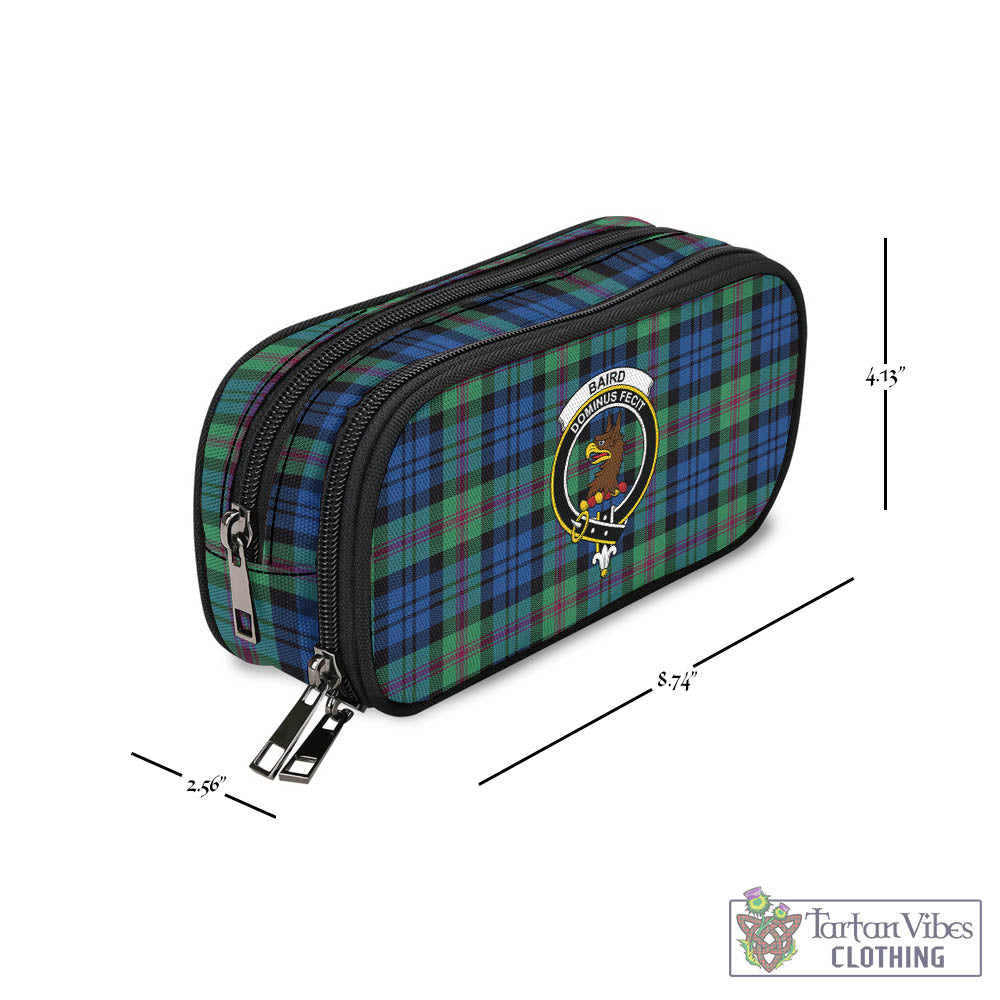 Tartan Vibes Clothing Baird Ancient Tartan Pen and Pencil Case with Family Crest