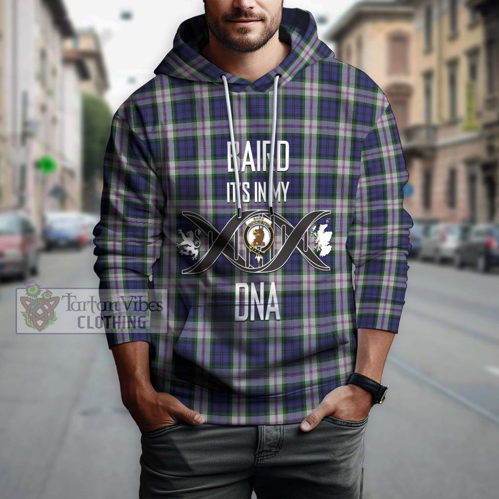 Baird Dress Tartan Hoodie with Family Crest DNA In Me Style Pullover Hoodie - Tartanvibesclothing Shop