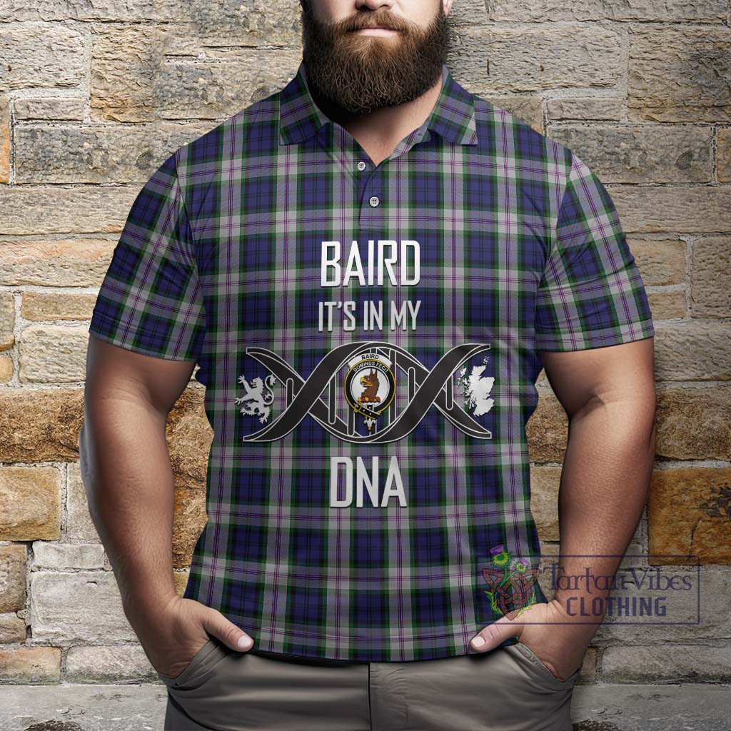 Tartan Vibes Clothing Baird Dress Tartan Polo Shirt with Family Crest DNA In Me Style