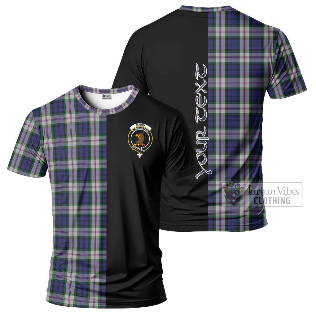 Baird Dress Tartan T-Shirt with Family Crest and Half Of Me Style Kid's Shirt - Tartanvibesclothing Shop