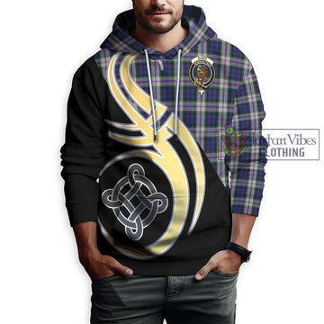 Baird Dress Tartan Hoodie with Family Crest and Celtic Symbol Style