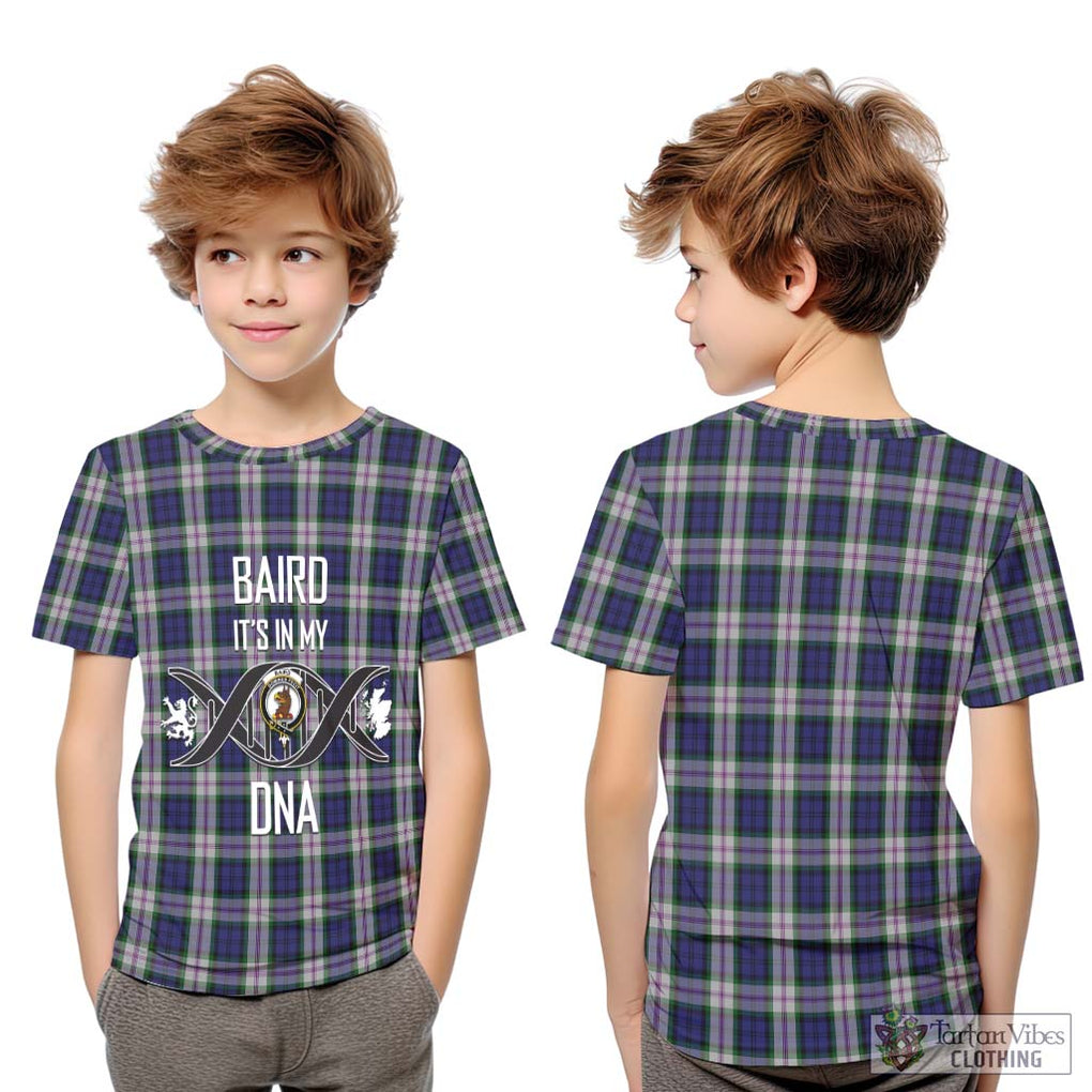 Baird Dress Tartan Kid T-Shirt with Family Crest DNA In Me Style Youth XL Size14 - Tartanvibesclothing Shop