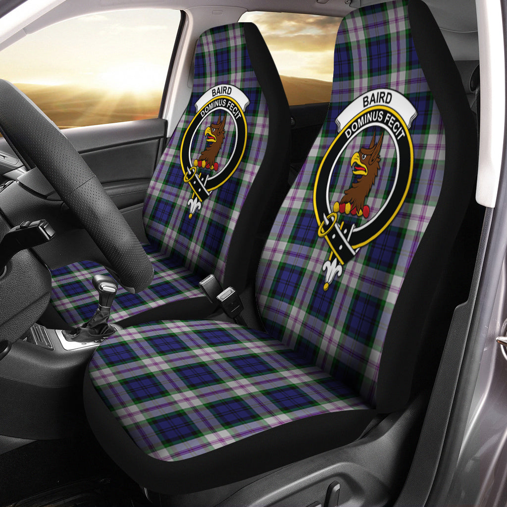 Baird Dress Tartan Car Seat Cover with Family Crest One Size - Tartanvibesclothing