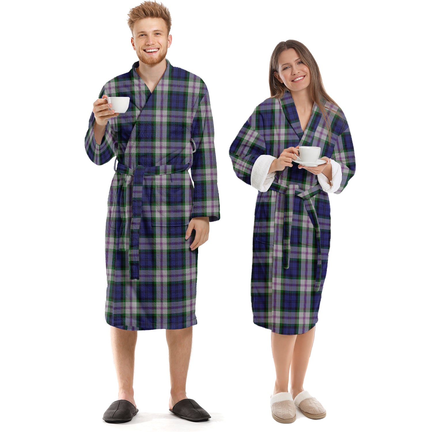 Baird Dress Tartan Bathrobe Unisex S - Tartan Vibes Clothing