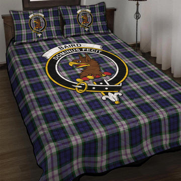 Baird Dress Tartan Quilt Bed Set with Family Crest
