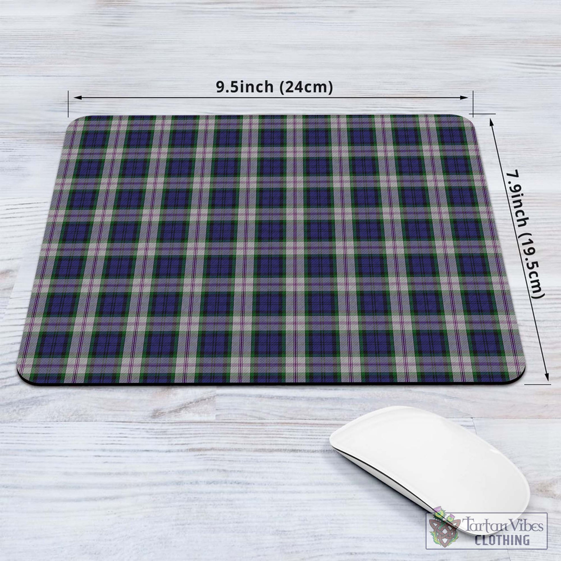 Tartan Vibes Clothing Baird Dress Tartan Mouse Pad