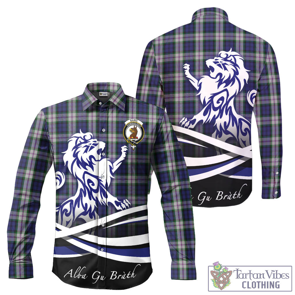 baird-dress-tartan-long-sleeve-button-up-shirt-with-alba-gu-brath-regal-lion-emblem