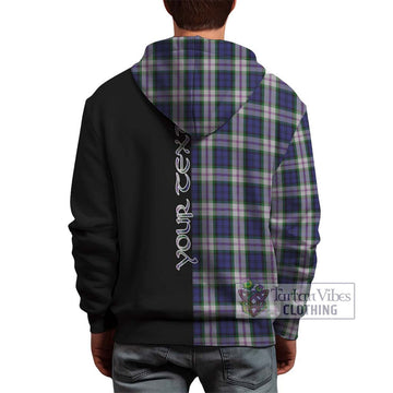 Baird Dress Tartan Hoodie with Family Crest and Half Of Me Style