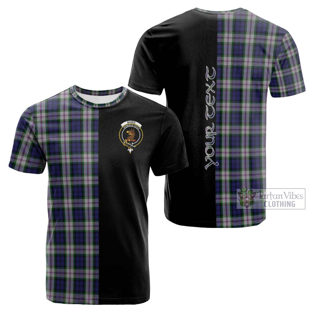 Tartan Vibes Clothing Baird Dress Tartan Cotton T-shirt with Family Crest and Half Of Me Style