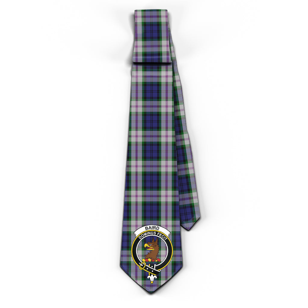 Baird Dress Tartan Classic Necktie with Family Crest - Tartanvibesclothing