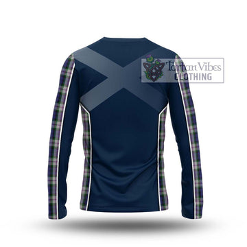 Baird Dress Tartan Long Sleeve T-Shirt with Family Crest and Lion Rampant Vibes Sport Style