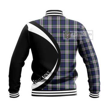 Baird Dress Tartan Baseball Jacket with Family Crest Circle Style