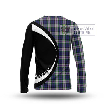 Baird Dress Tartan Long Sleeve T-Shirt with Family Crest Circle Style