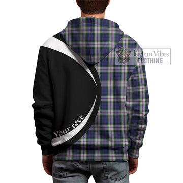 Baird Dress Tartan Hoodie with Family Crest Circle Style