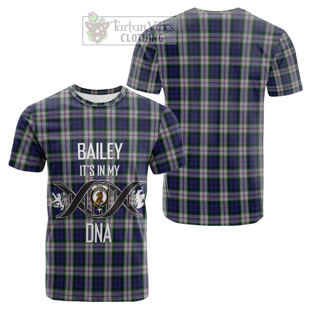 Tartan Vibes Clothing Baird Dress Tartan Cotton T-shirt with Family Crest DNA In Me Style