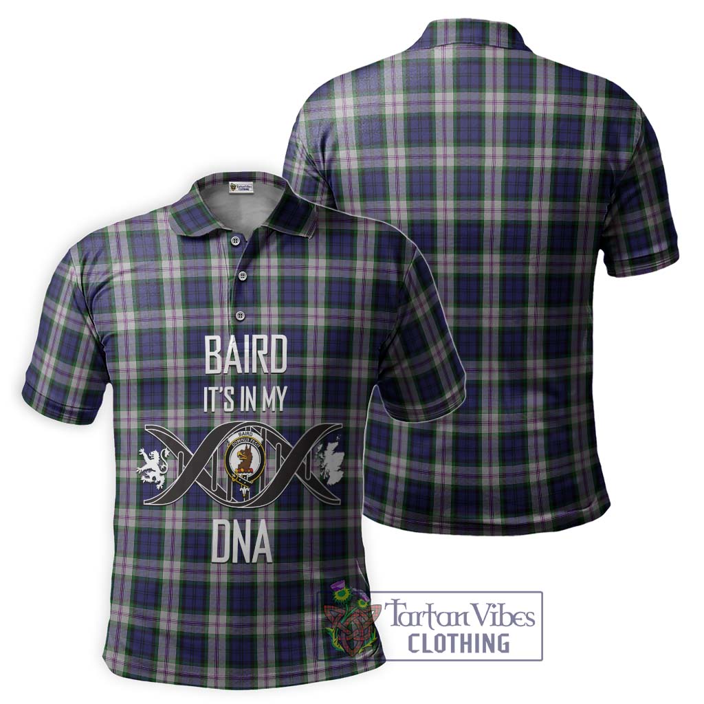 Tartan Vibes Clothing Baird Dress Tartan Polo Shirt with Family Crest DNA In Me Style