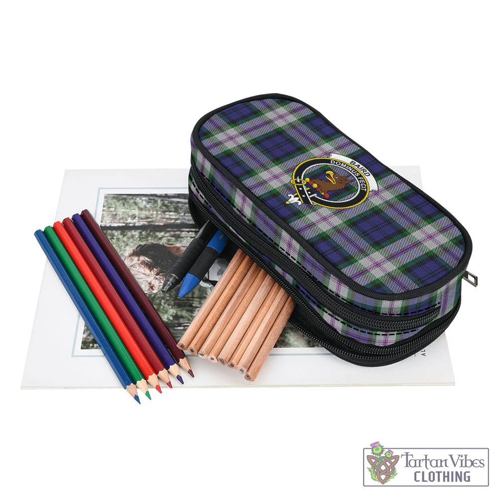 Tartan Vibes Clothing Baird Dress Tartan Pen and Pencil Case with Family Crest