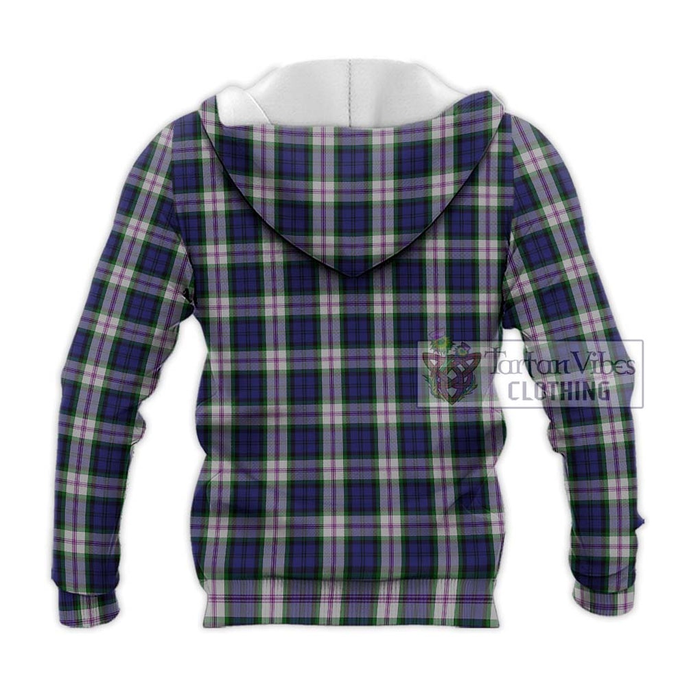 Baird Dress Tartan Knitted Hoodie with Family Crest DNA In Me Style - Tartanvibesclothing Shop