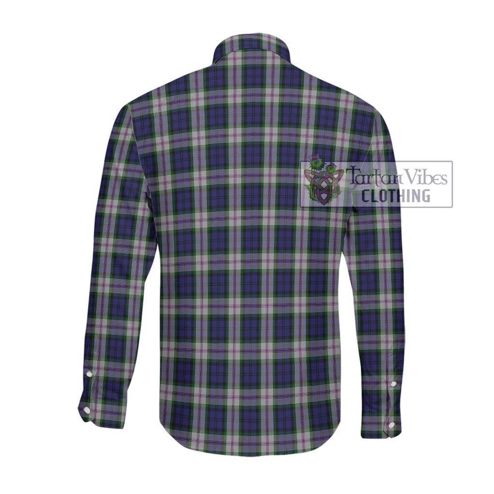 Baird Dress Tartan Long Sleeve Button Shirt with Family Crest DNA In Me Style - Tartanvibesclothing Shop