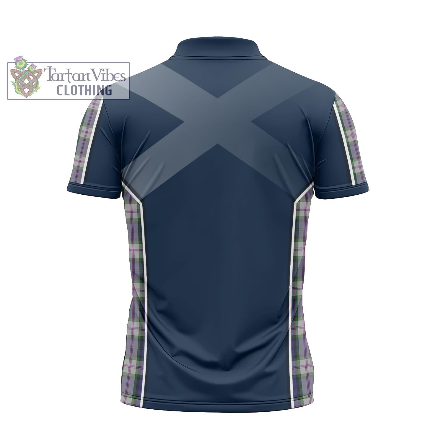 Tartan Vibes Clothing Baird Dress Tartan Zipper Polo Shirt with Family Crest and Scottish Thistle Vibes Sport Style