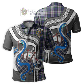 Baird Dress Tartan Polo Shirt with Epic Bagpipe Style