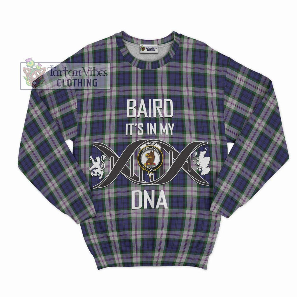 Baird Dress Tartan Sweatshirt with Family Crest DNA In Me Style - Tartanvibesclothing Shop