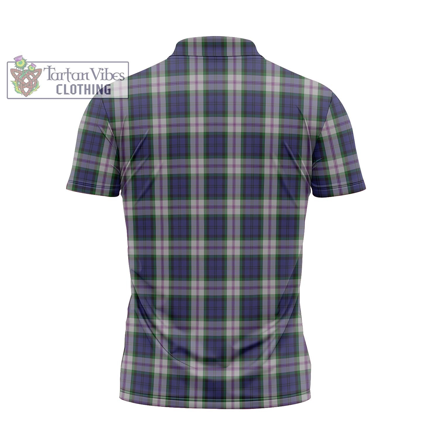 Tartan Vibes Clothing Baird Dress Tartan Zipper Polo Shirt with Family Crest