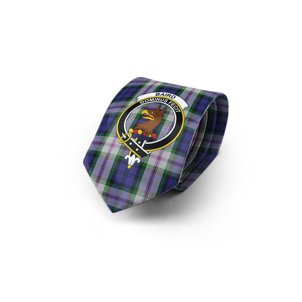 Baird Dress Tartan Classic Necktie with Family Crest - Tartanvibesclothing