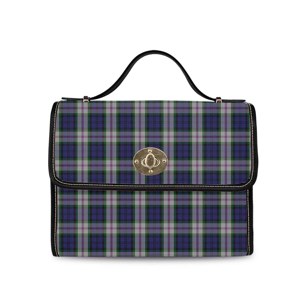 Baird Dress Tartan Leather Strap Waterproof Canvas Bag - Tartanvibesclothing