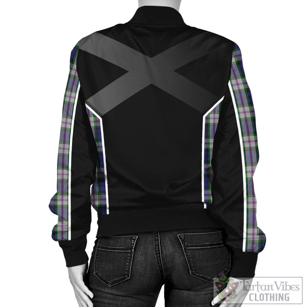 Tartan Vibes Clothing Baird Dress Tartan Bomber Jacket with Family Crest and Scottish Thistle Vibes Sport Style