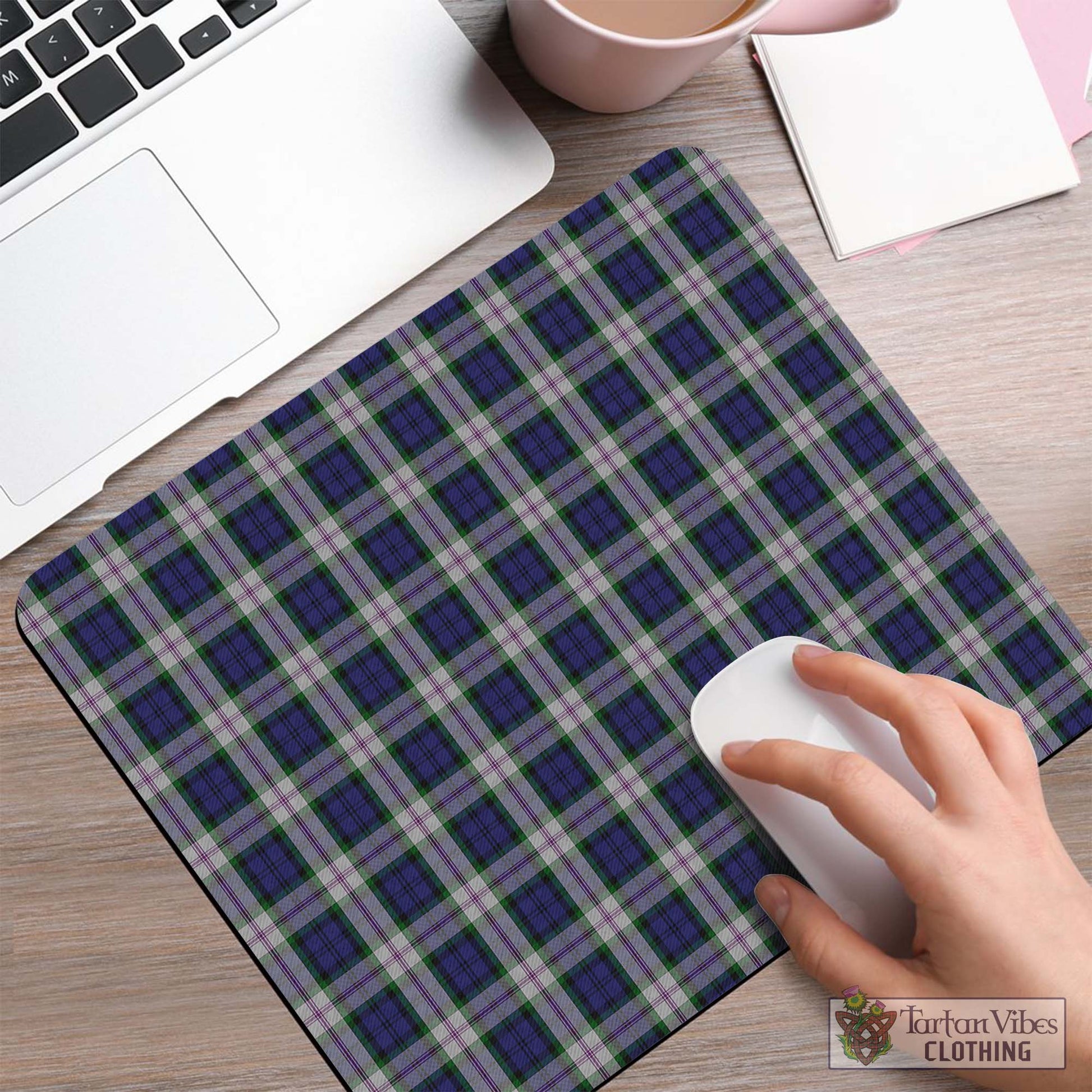 Tartan Vibes Clothing Baird Dress Tartan Mouse Pad