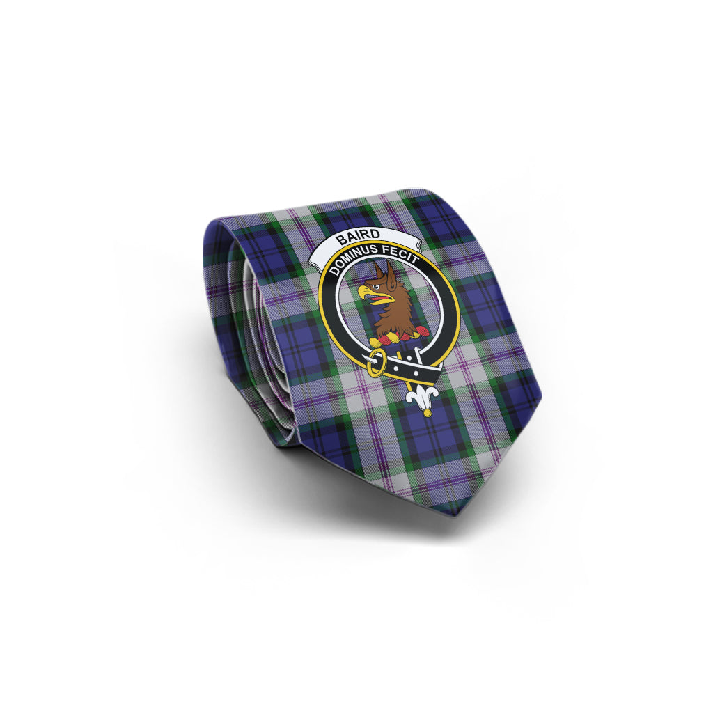 Baird Dress Tartan Classic Necktie with Family Crest - Tartanvibesclothing