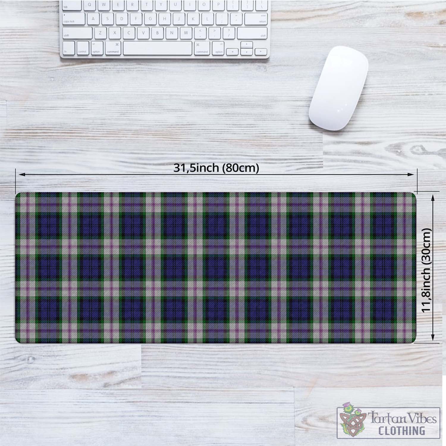 Tartan Vibes Clothing Baird Dress Tartan Mouse Pad