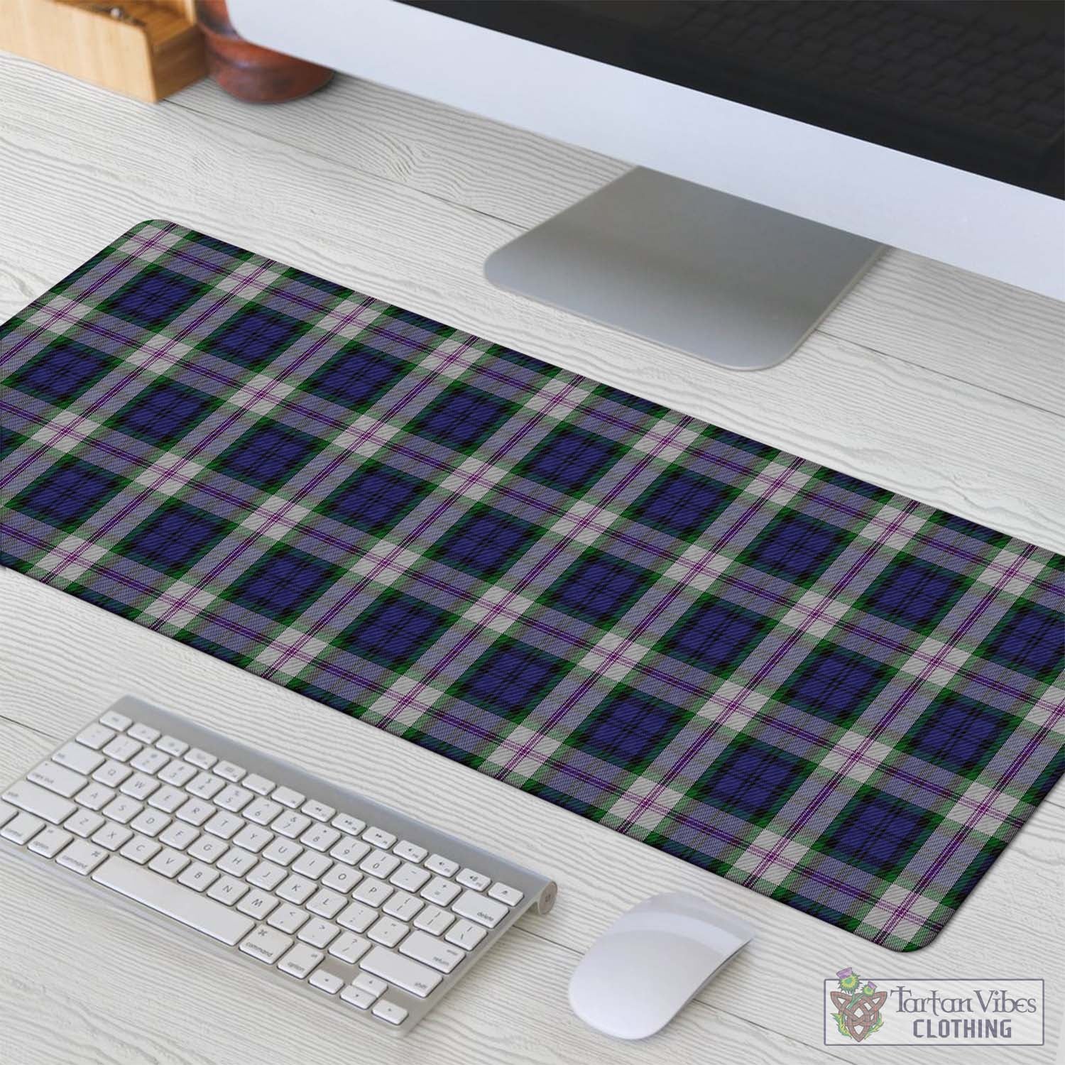 Tartan Vibes Clothing Baird Dress Tartan Mouse Pad