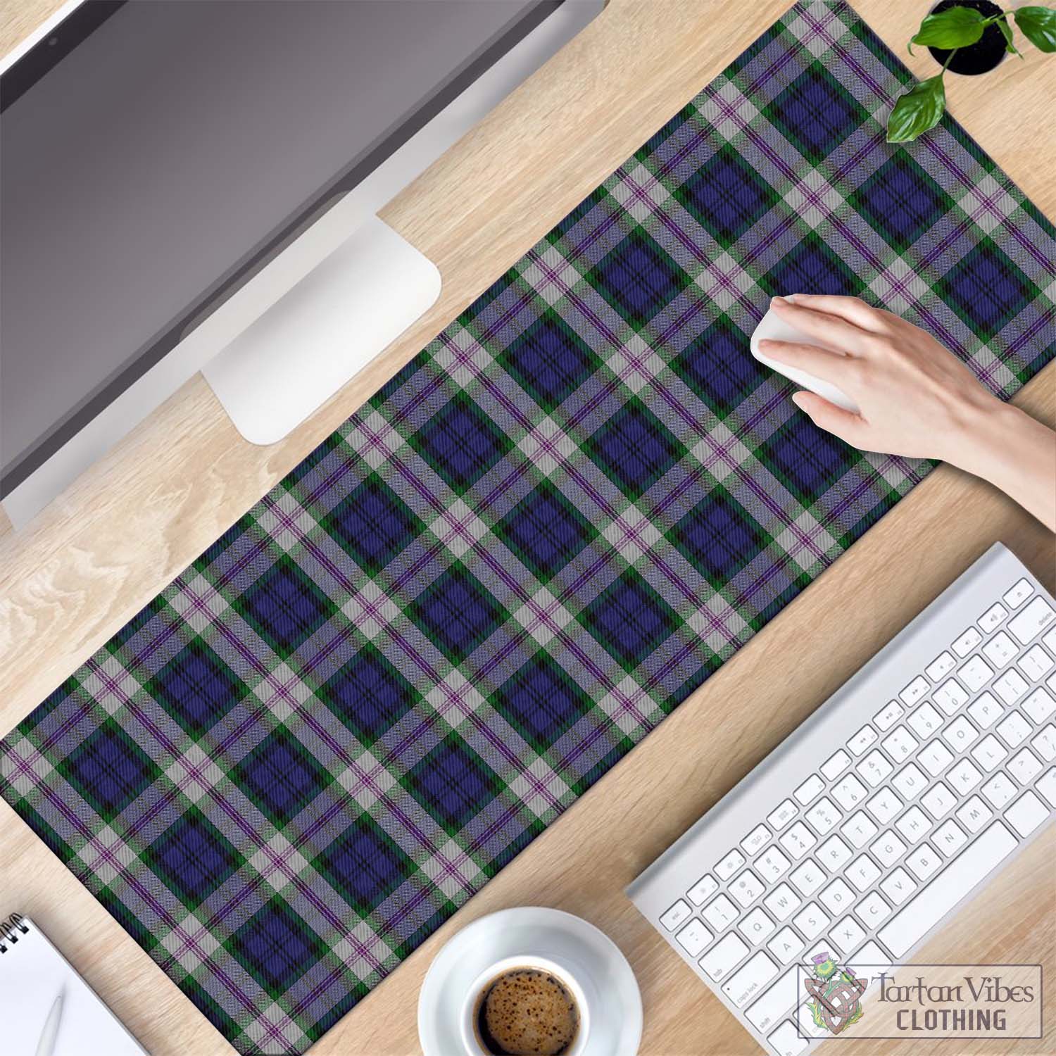 Tartan Vibes Clothing Baird Dress Tartan Mouse Pad