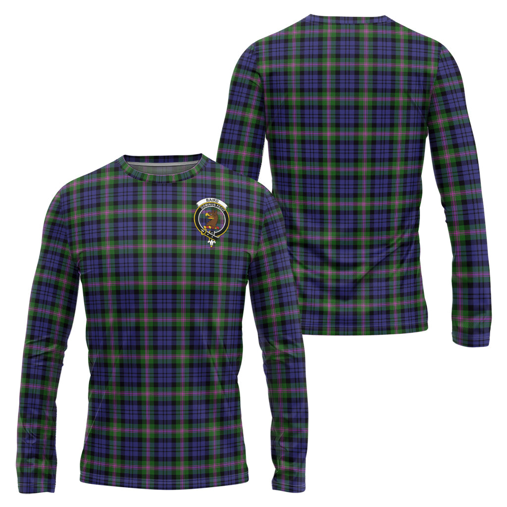 Baird Modern Tartan Long Sleeve T-Shirt with Family Crest Unisex - Tartanvibesclothing